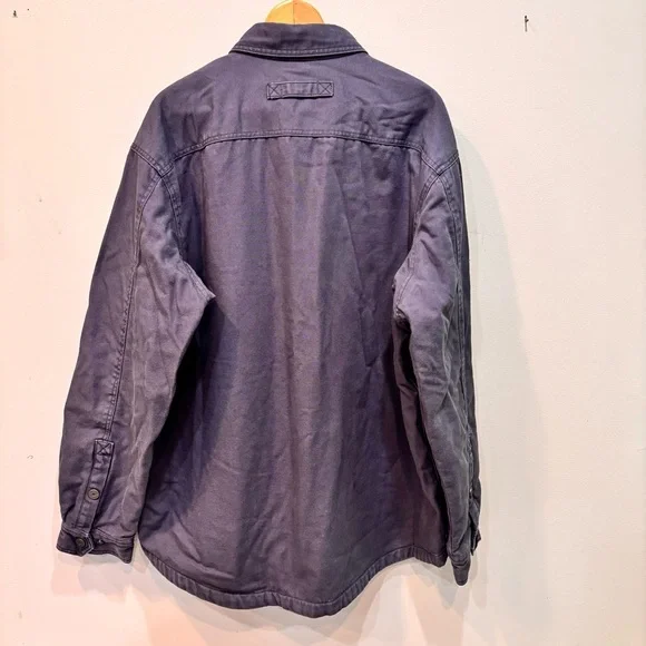 Duluth Trading Fleece Lined Canvas Workwear Jacket Heavy Men’s Size XL-Tall - Picture 8 of 11